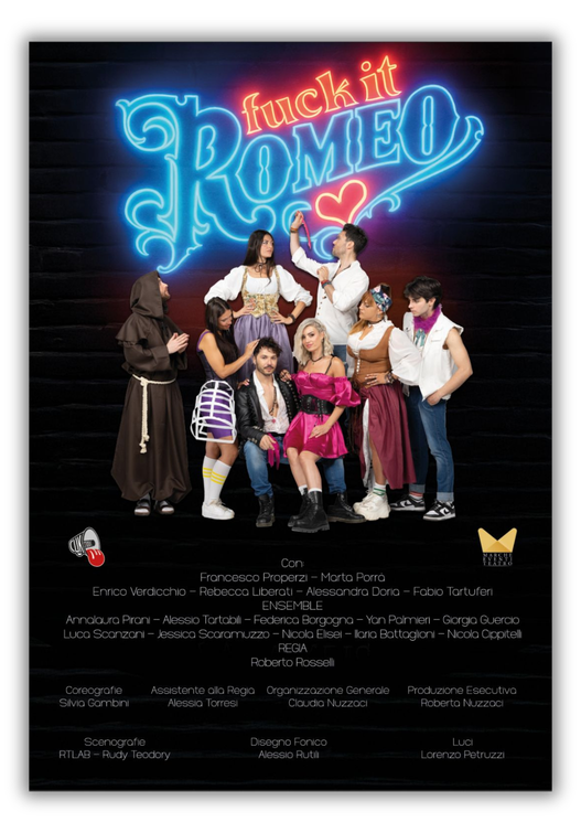 Locandina originale di Fuck it, Romeo!